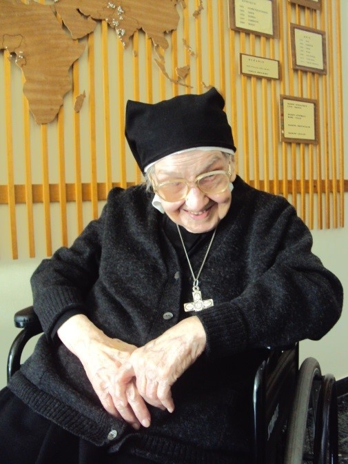 Mother Cecilia 90 years of religious commitment