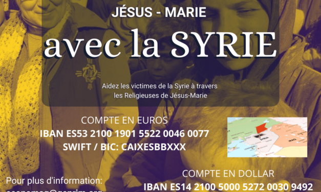 Jésus – Marie avec la Syrie