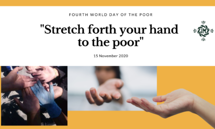 Stretch forth your hand to the poor