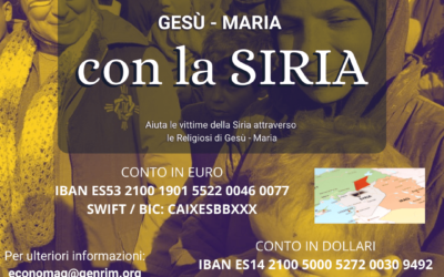 Gesù – Maria con la Siria